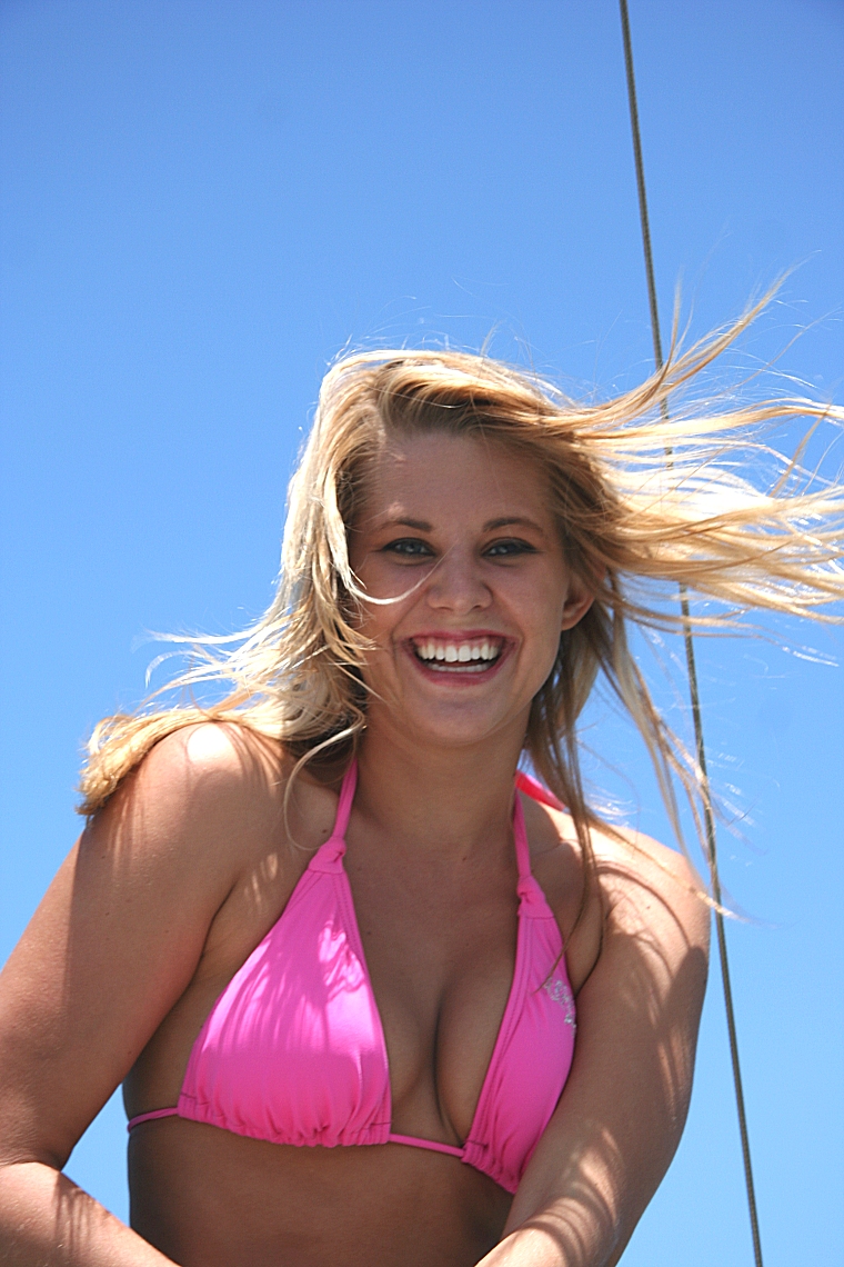 Female model photo shoot of Annika Sjogren in Hilo Bay