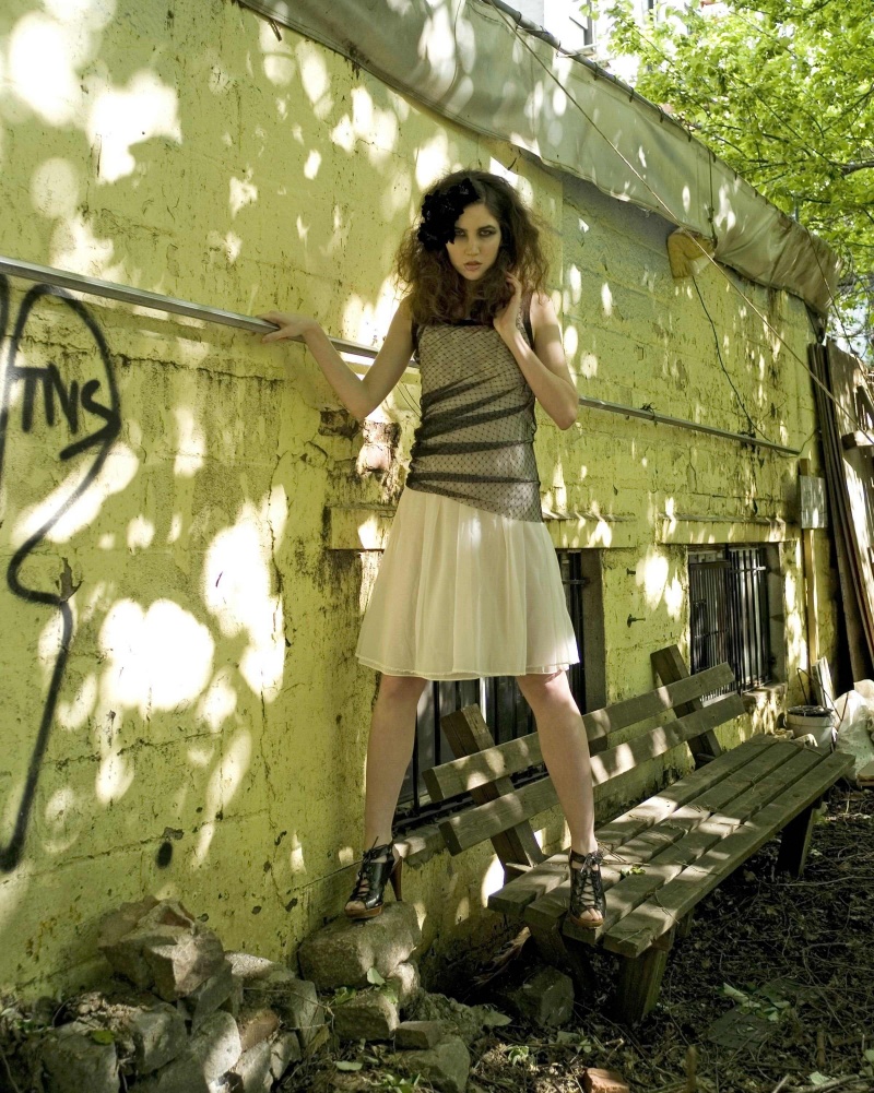 Female model photo shoot of S. Rose, wardrobe styled by liz teich