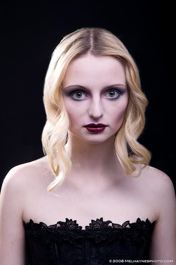 Female model photo shoot of Lola Scarlett by Mel Haynes, makeup by Alysse Riccio