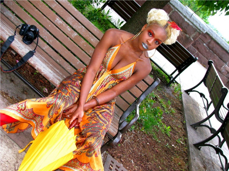 Female model photo shoot of kikeara and TEREL KING in paterson, new jersey