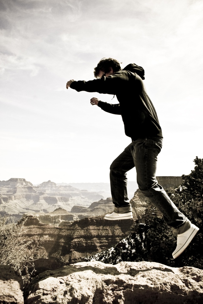 Male model photo shoot of Fallen Photography in Grand Canyon