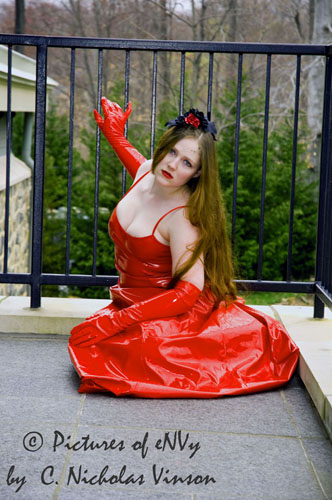 Female model photo shoot of Red Ambrosia by Pictures of eNVy in Wilmington, DE