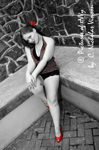 Female model photo shoot of Red Ambrosia by Pictures of eNVy in Wilmington, DE