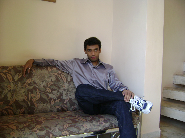 Male model photo shoot of VRASHABH in HOME