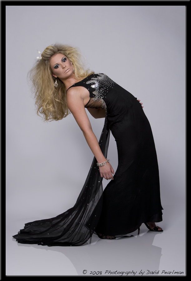 Female model photo shoot of Aubrey Lee by David Pearlman in  David Pearlman Boca Raton Studio, makeup by Couture Generation