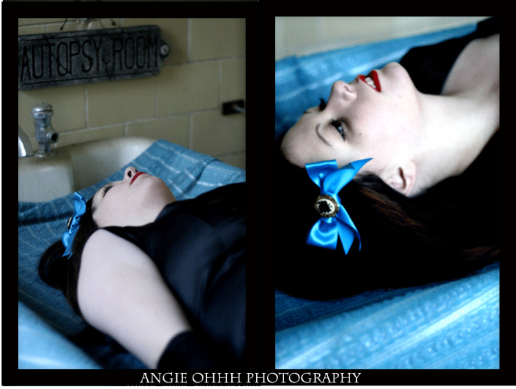 Female model photo shoot of AngieOhhh Photography and Deanna Deadly in Rosewood.