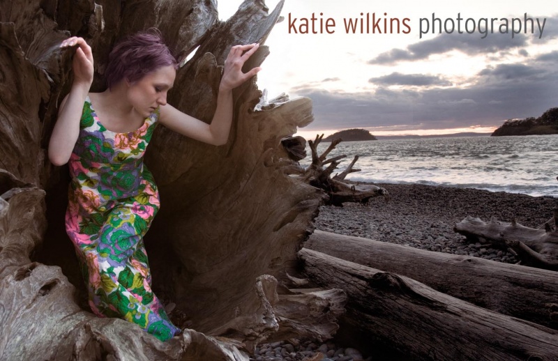 Female model photo shoot of Katie Wilkins and Sparrow White in Deception Pass