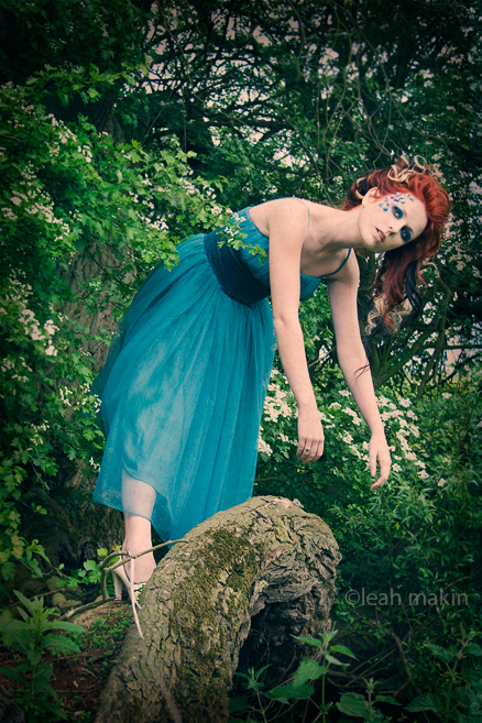 Female model photo shoot of Leah Makin and Marty Red in Yorkshire, makeup by Andrea Perry-Bevan