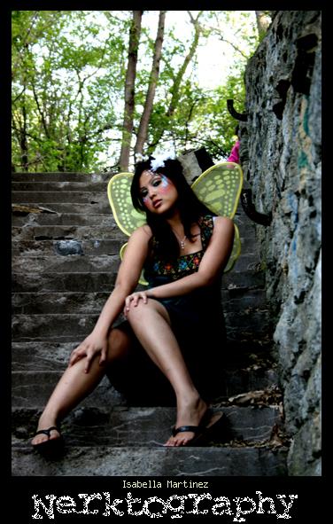 Female model photo shoot of MsBella Martinez in minnehaha falls