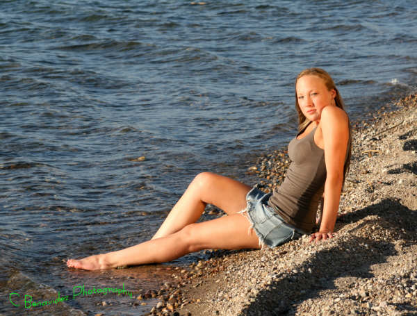 Female model photo shoot of Amber Ellis by Charles Benavidez in Lighthouse Beach - Lake Havasu City, AZ