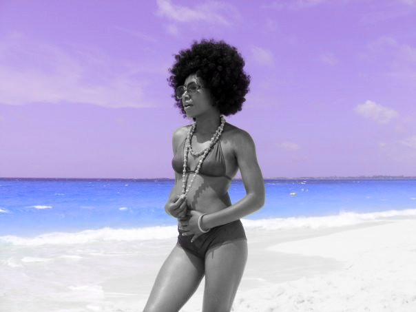 Female model photo shoot of Sonya Freeman in Atlantis