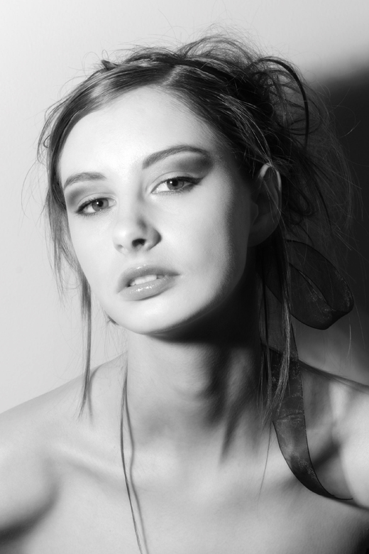 Female model photo shoot of Gillian Robinson by attila zsargo, makeup by Beth Harris