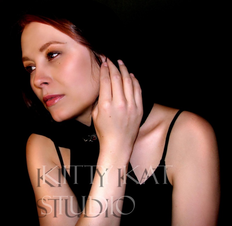 Female model photo shoot of KITTY KAT STUDIO