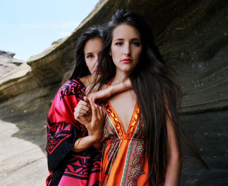 Female model photo shoot of MUA debbie , Amanda Padilla and Trica Padilla by Bubba Level