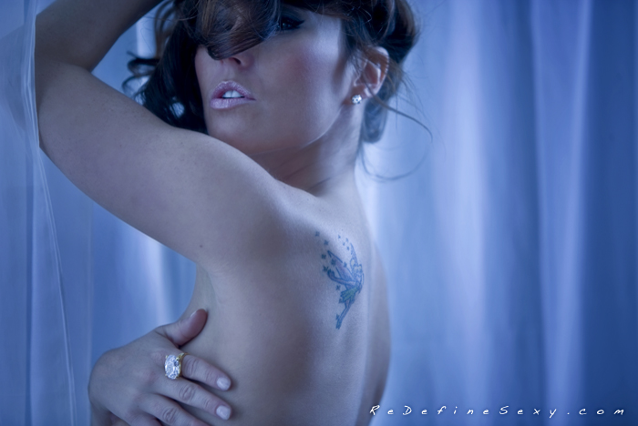 Female model photo shoot of Amber Dankbar in sam harnack studios