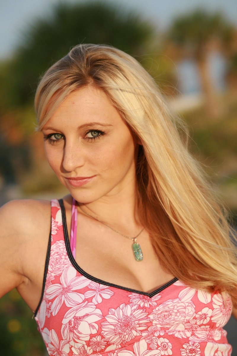 Female model photo shoot of Erika Lauren in Sand Key beach