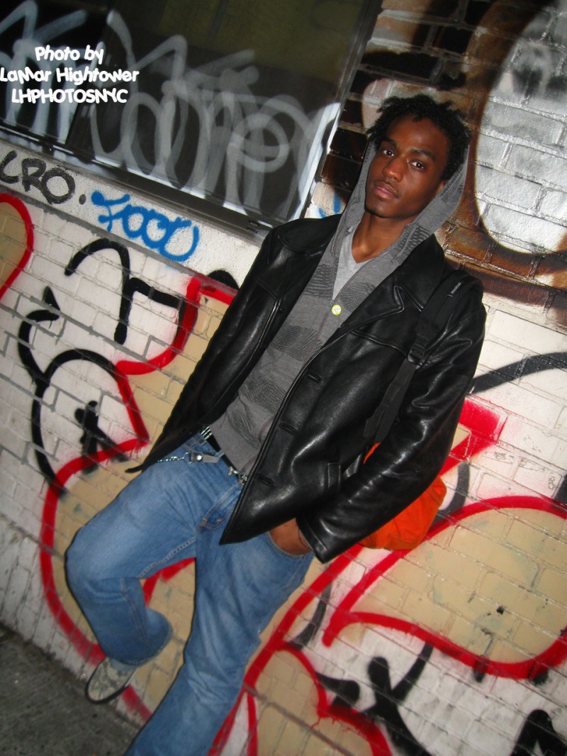 Male model photo shoot of LaMar H Images in Chinatown, NYC