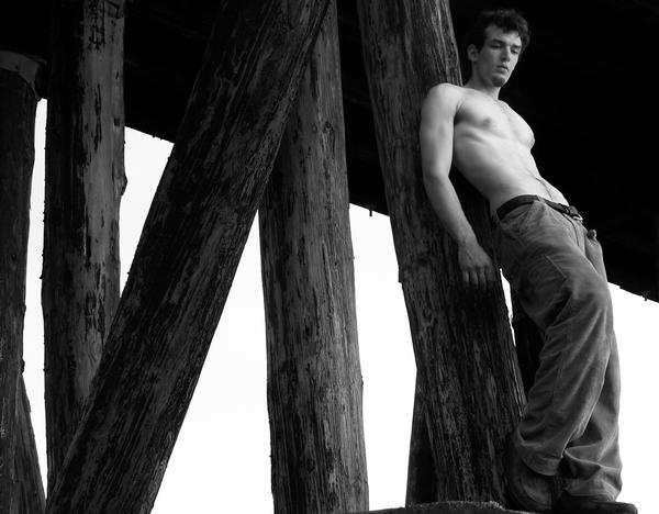 Male model photo shoot of River Luke