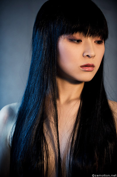 Female model photo shoot of Hasegawa Aya by Jingna Zhang