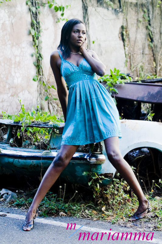 Female model photo shoot of Orchid Alli in In Fort George, T&T