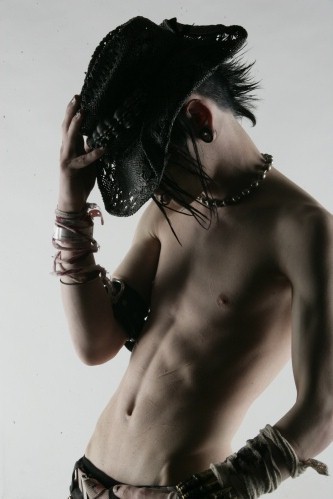 Male model photo shoot of Glitch NIX