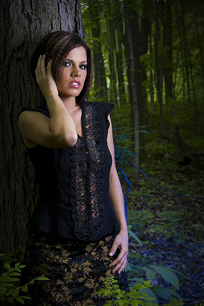 Male and Female model photo shoot of Ken Rieves Photography and Miss Amanda Hypes in Fort Wayne