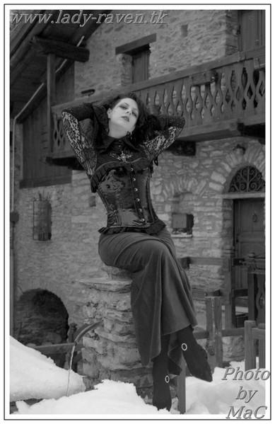 Female model photo shoot of Lady Raven Model in Aosta - Italy