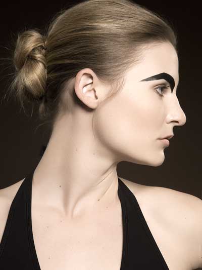 Female model photo shoot of Fresh Pout Makeup 