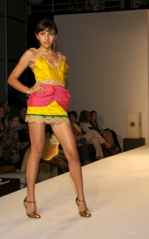 Male model photo shoot of jonathan miranda in miami fashion week FUNKSION 2006
