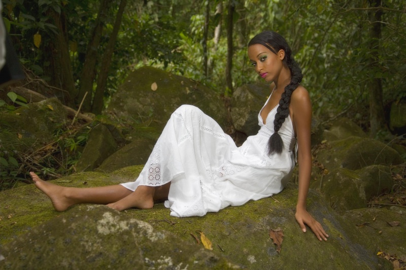 Female model photo shoot of M Estell Halls in Belize (Stann Creek)