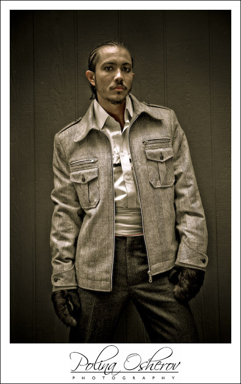 Male model photo shoot of Tommy-Gun by Polina Osherov in NapTown, makeup by Misty Renee Al-Eryani