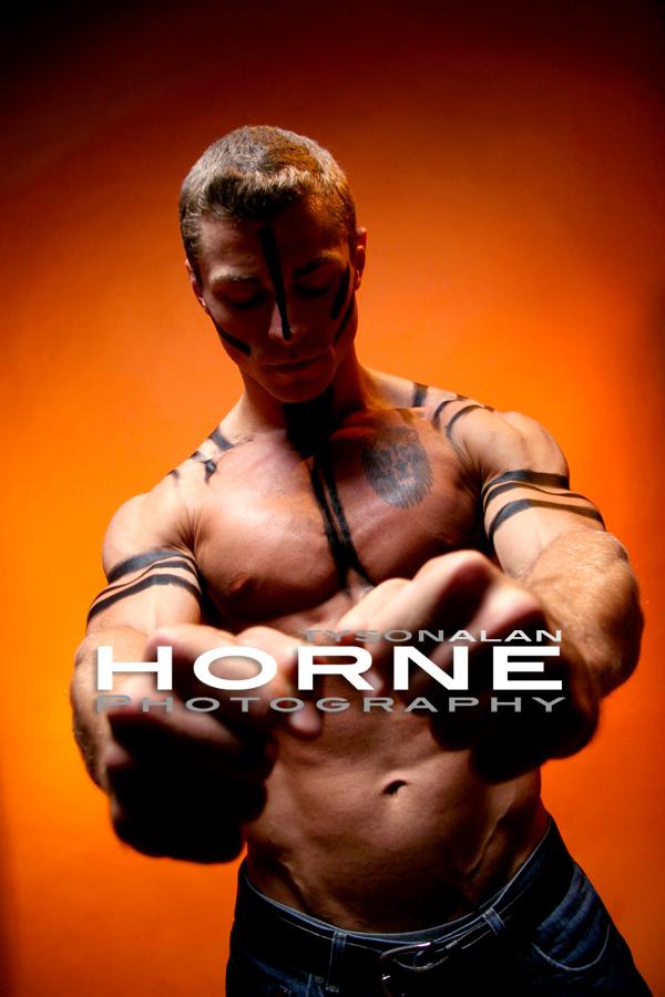 Male model photo shoot of Wesley Cook in Horne Brothers Studios