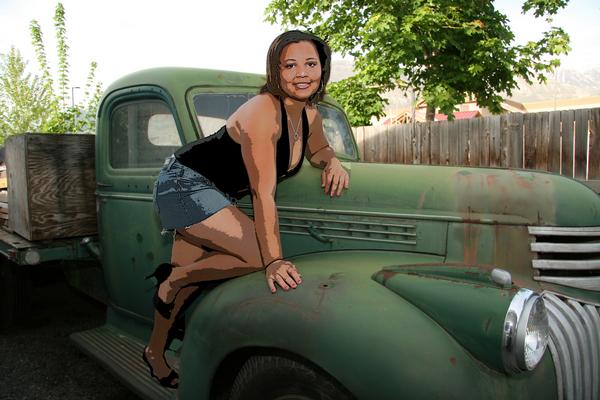 Female model photo shoot of SHELAIRE by Roly Productions in LEHI, UTAH 