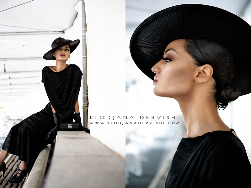 Female model photo shoot of Klodjana Dervishi and M F Wilson in San Francisco, CA, wardrobe styled by Mario B Productions