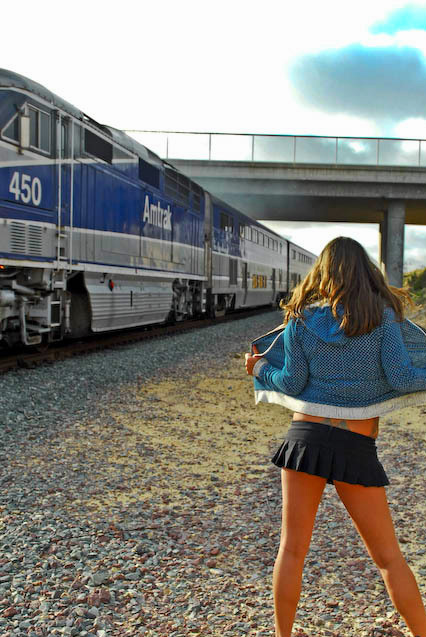 Female model photo shoot of Zero Blackburn in Carlsbad