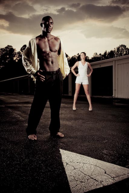 Male and Female model photo shoot of  Colman photography, Hand5ome and Natalie Camille