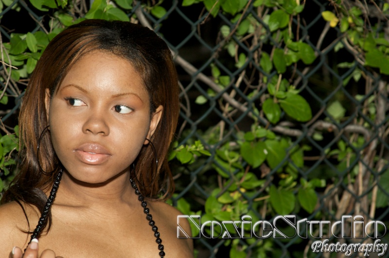 Female model photo shoot of Makeup by Sharnita in bx