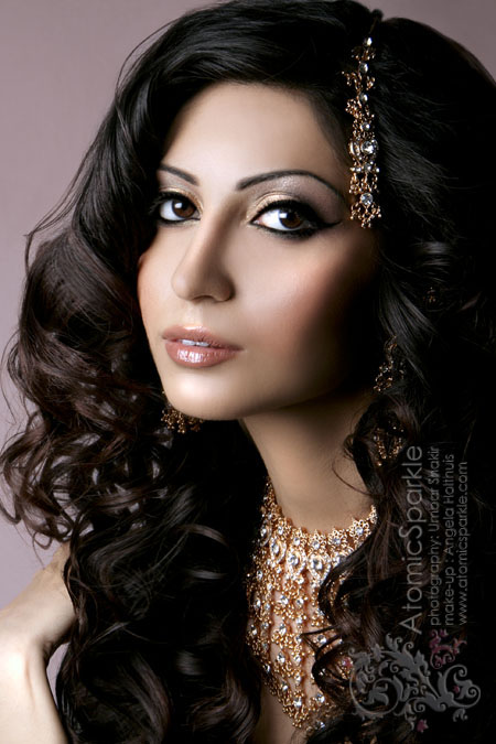 Female model photo shoot of Priyanka Pattani by Atomik Photography - Umbar Shakir, makeup by Angela Holthuis