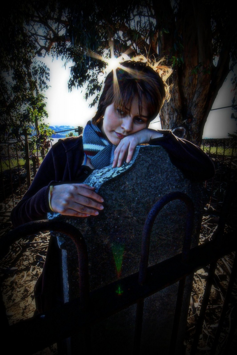 Male model photo shoot of DarylDarko in City Cemetery, Benicia, California