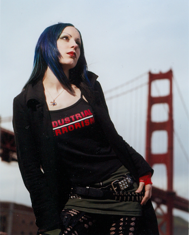 Female model photo shoot of VeraBlue by Industrial-Inc in san francisco, CA