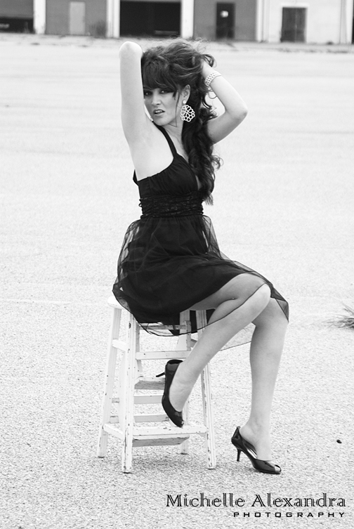 Female model photo shoot of Gabriela A by MichelleAlexandra