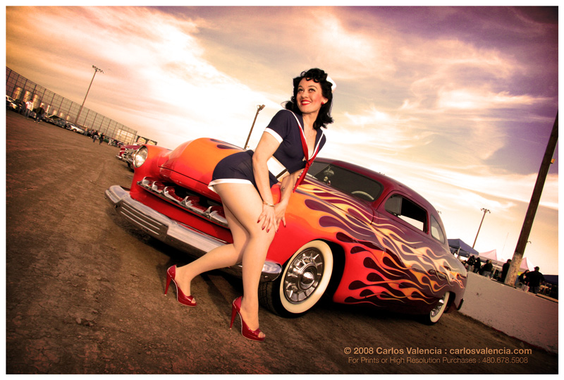 Male and Female model photo shoot of Carlos M Valencia and Brenda Lee Pin-Up in Phoenix, AZ