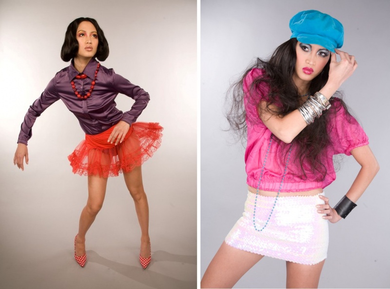 Female model photo shoot of Angela Horvath and ELIZABETHTHUYTIEN by Jordan Duvall Studios, wardrobe styled by Talin Vartanian