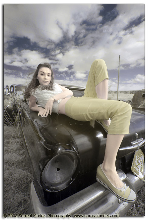 Male model photo shoot of Surreal Models in Selective Infared Spectrum, Colorado
