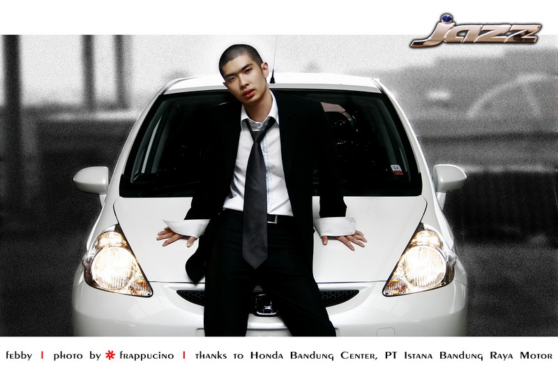 Male model photo shoot of febby in Honda IBRM Bandung