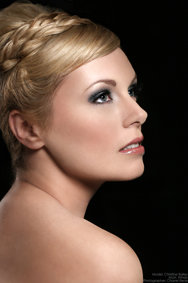 Female model photo shoot of Makeup By Windy and Christine_Bailey by Chanel Rene in Santa Ana, CA