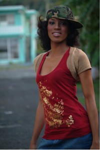Female model photo shoot of Cleorinda in St.Croix  U.S.V.I 