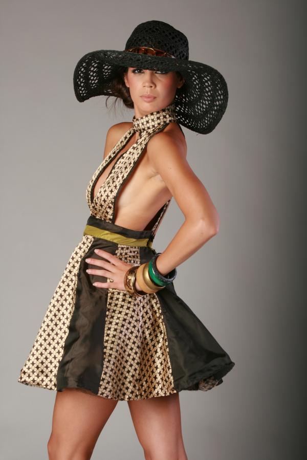 Female model photo shoot of Angela Boudreaux by Terry Jorgensen, wardrobe styled by sasha gold, makeup by Shakeh Markarian - Shak