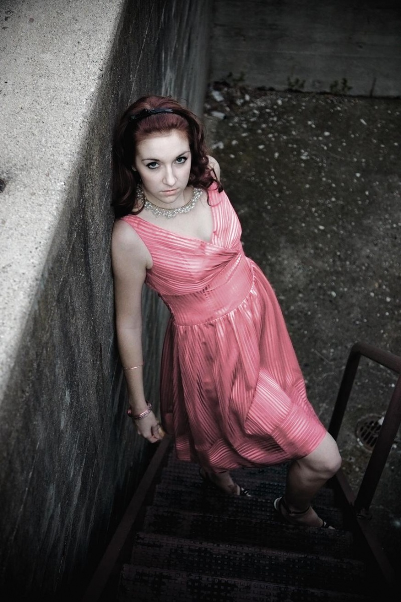 Female model photo shoot of Jessica Day in Catholic dungeon...hehe