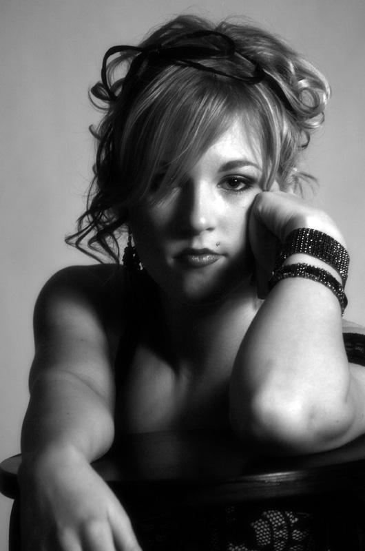 Female model photo shoot of Megan Schneider by RIP Tim Butcher Photos, makeup by Kelly Cherry MUA